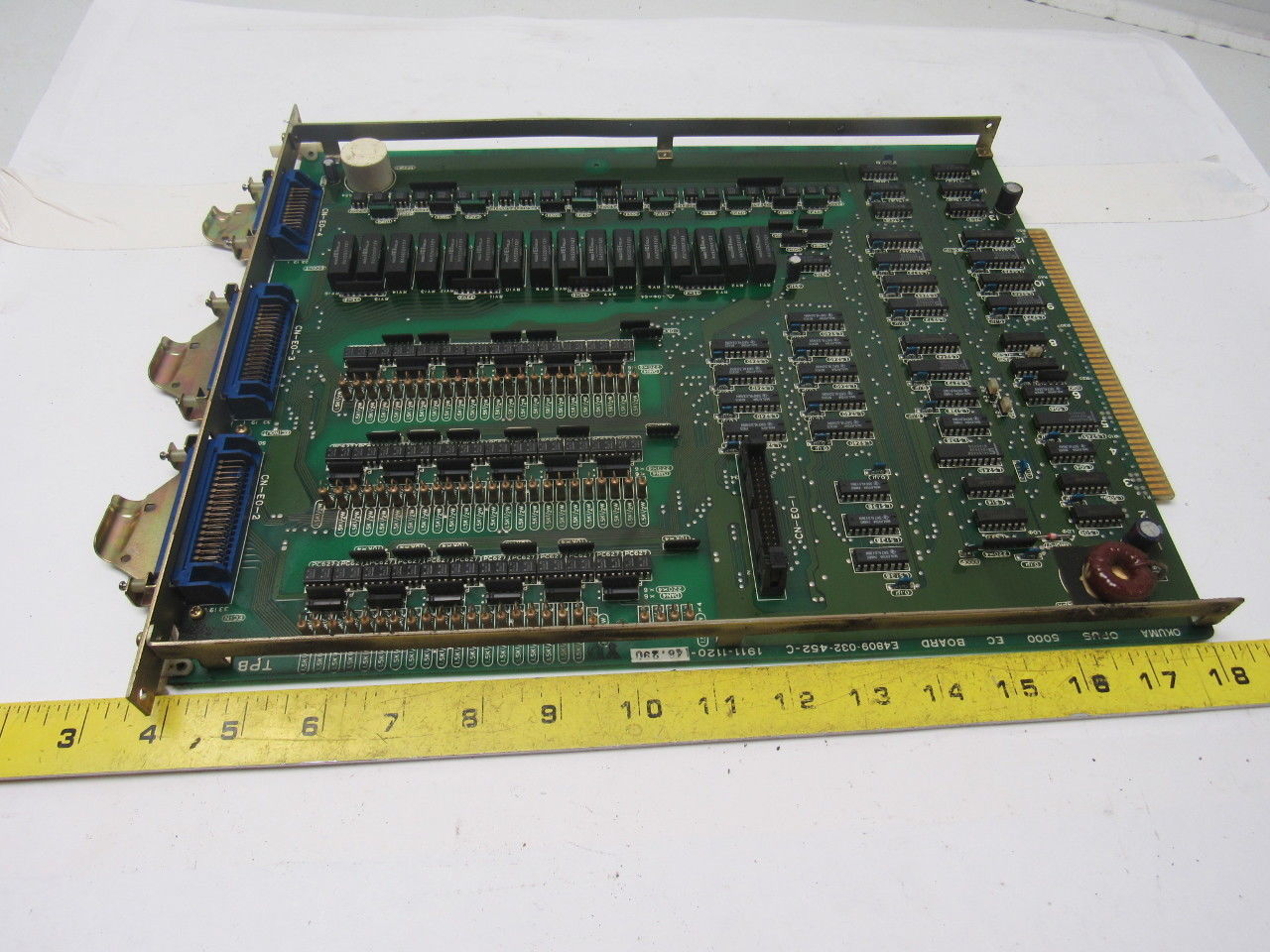 Okuma E4809-032-452-C Opus 5000 EC Board TPB From Okuma LB-9 CNC Lathe