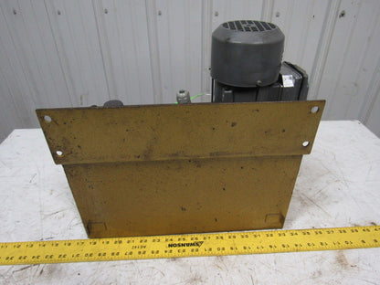 MECAFLUID GR 208 LM 01 Oil Pump Assembly W/ Tank 220/380V 50/60 Hz Tested