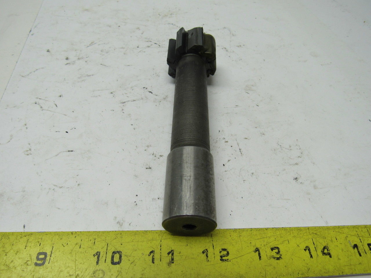 1.5" 8 Flute Coolant Fed End Mill 1" Shank 1.5" Shoulder 6" OAL Sharp!