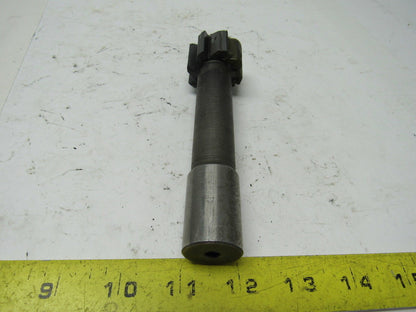 1.5" 8 Flute Coolant Fed End Mill 1" Shank 1.5" Shoulder 6" OAL Sharp!