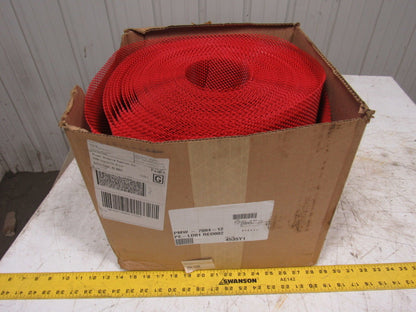 CAPLUGS PMW-7004-12 Flat Sheet Packaging Netting LDPE Red 12"W x 125' Roll