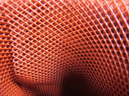 CAPLUGS PMW-7004-12 Flat Sheet Packaging Netting LDPE Red 12"W x 125' Roll