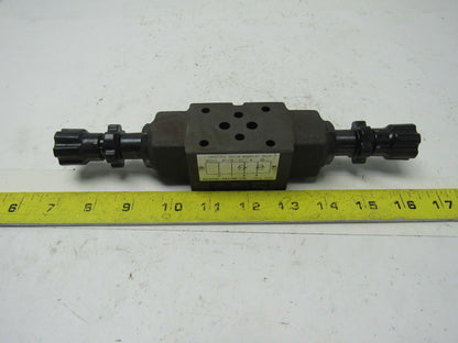 BrandKoshin-Racine MFHW-01-X-30A Throttle Check Modular Hydraulic Valve Mazak