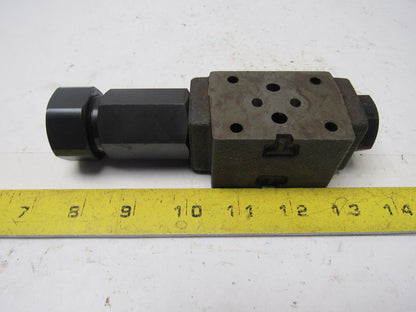 Koshin-Racine ME3P-01-A-30 Reducing Modular Valve From a Mazak SQT-10MS