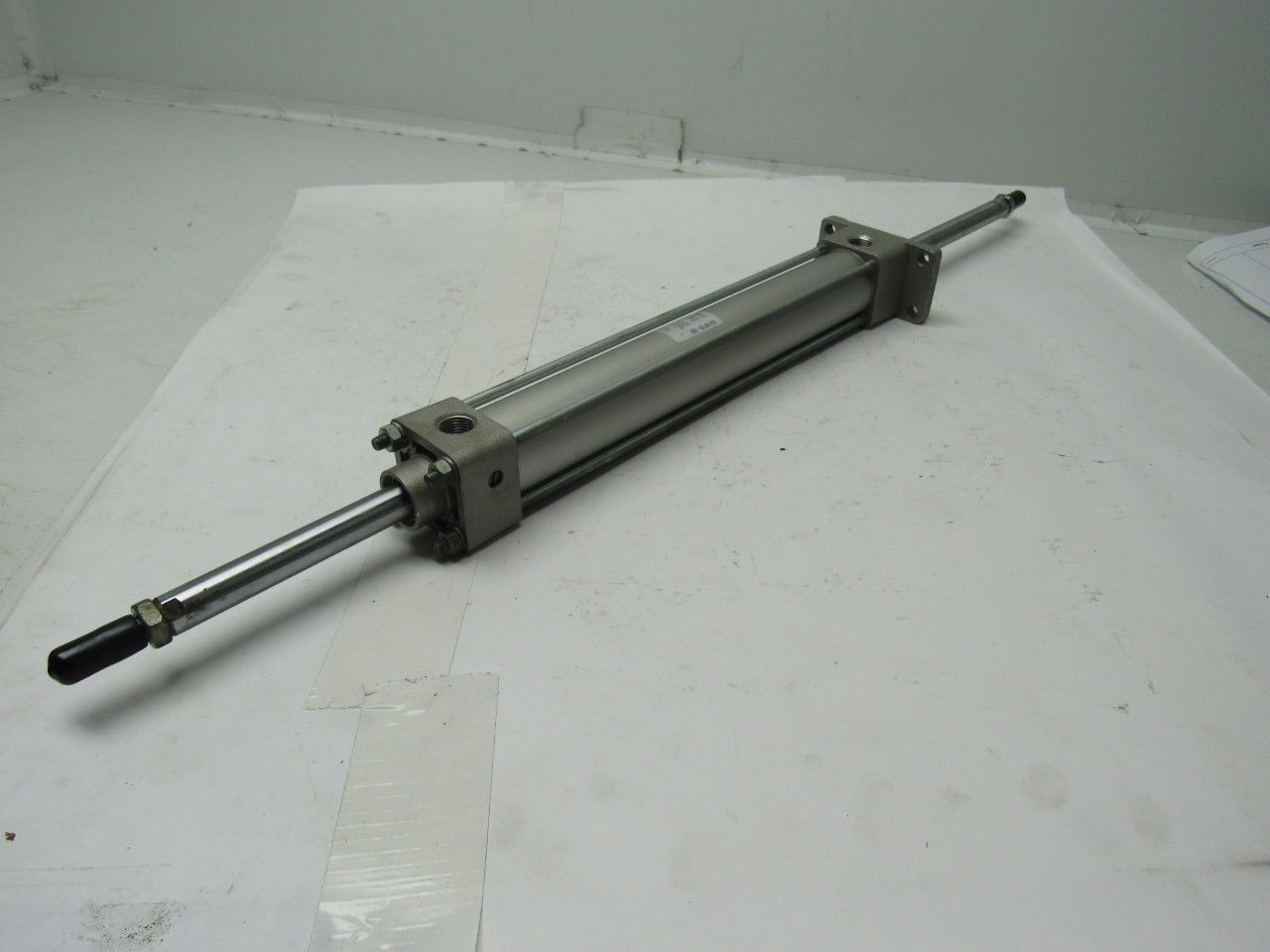 SMC NCA1WF150-1000 1-1/2" Bore 10" Stroke Double Ended Push Pull Air Cylinder