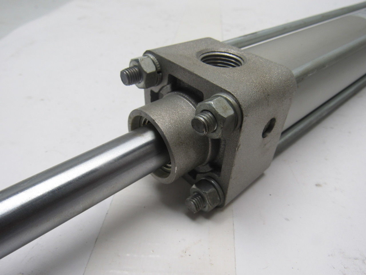SMC NCA1WF150-1000 1-1/2" Bore 10" Stroke Double Ended Push Pull Air Cylinder