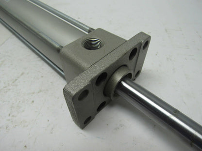 SMC NCA1WF150-1000 1-1/2" Bore 10" Stroke Double Ended Push Pull Air Cylinder