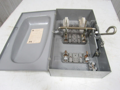 Murray AS323A 100A 2 Pole Fusible Safety Switch 240V/15hp   250VDC/20hp