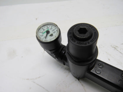 Numatics 122RD1B2JG16W00 Pneumatic Valve Regulator 0-130 PSI