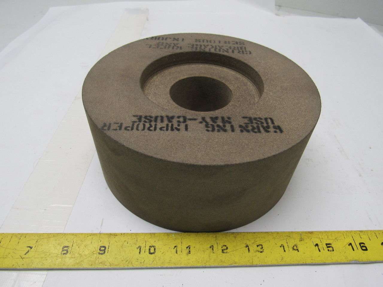 Norton 69936649696 57A80-RR51 7x3x2 Double Recessed Centerless Grinding Wheel