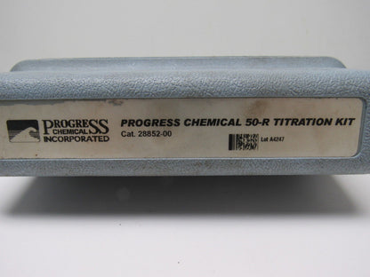 Progress Chemical 50-R Titration Test Kit