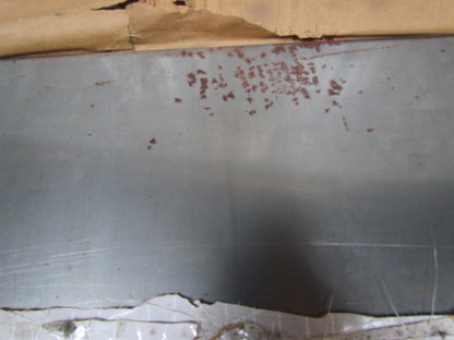 10ga 0.125 Carbon Steel Plate 17-1/2" x 48" Sheared Edge Lot of 2