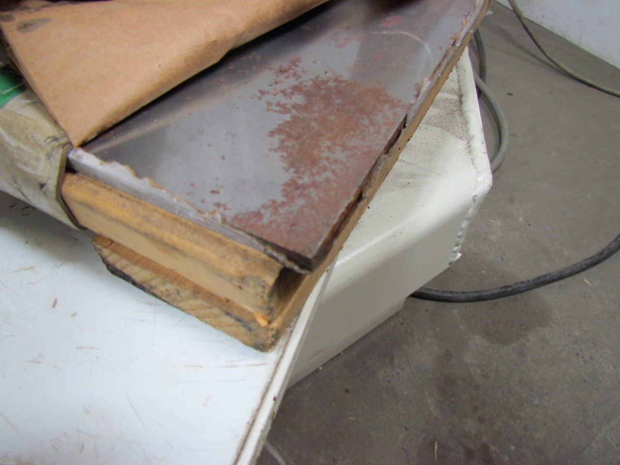 10ga 0.125 Carbon Steel Plate 17-1/2" x 48" Sheared Edge Lot of 2