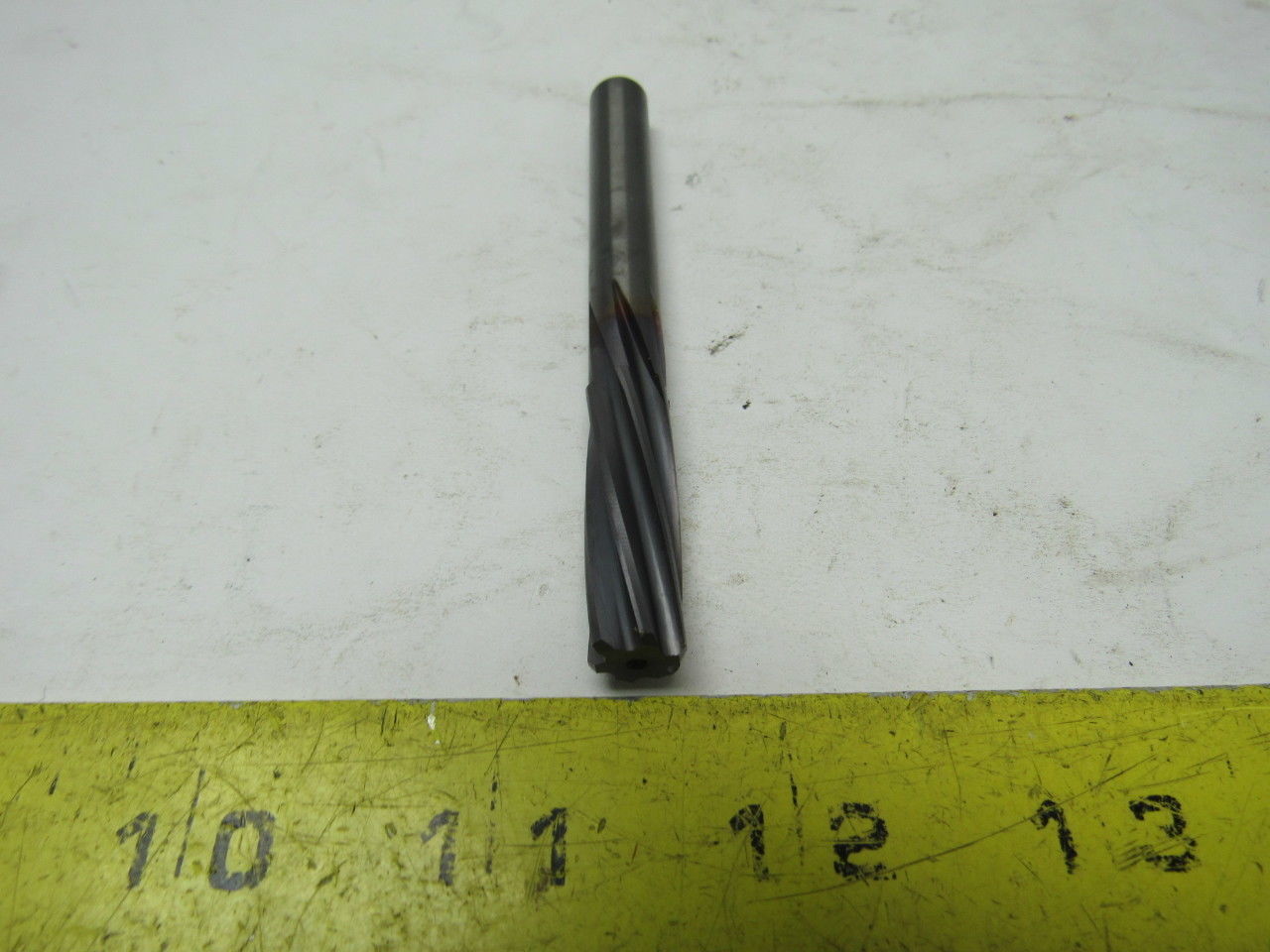 Fullerton 1410L.3751TICN 0.3751 Spiral Left Solid Carbide Reamer 11/32 Shank