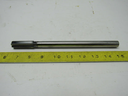 Fullerton .6272" Carbide Reamer W/Steel Shaft Series 1450  9" OAL 6 flutes