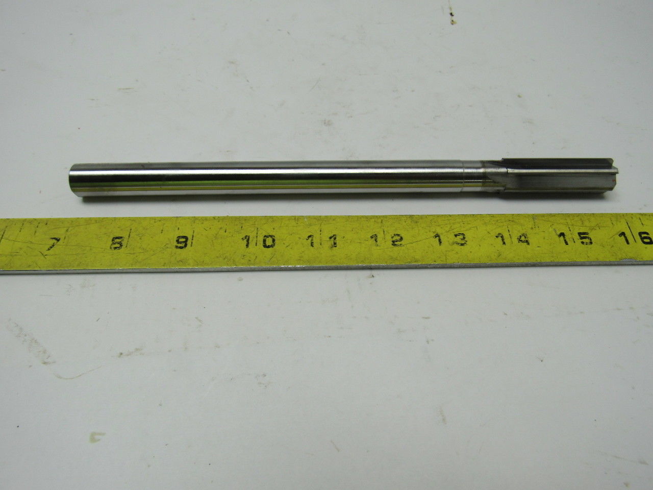 Fullerton .6272" Carbide Reamer W/Steel Shaft Series 1450  9" OAL 6 flutes