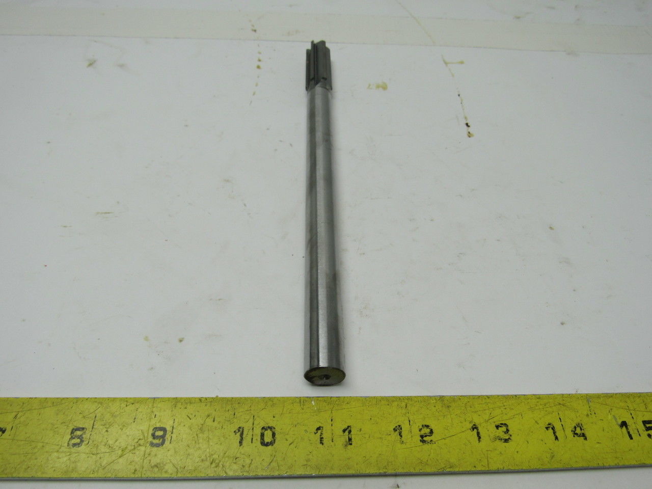 Fullerton .6272" Carbide Reamer W/Steel Shaft Series 1450  9" OAL 6 flutes