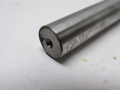 Fullerton .6272" Carbide Reamer W/Steel Shaft Series 1450  9" OAL 6 flutes