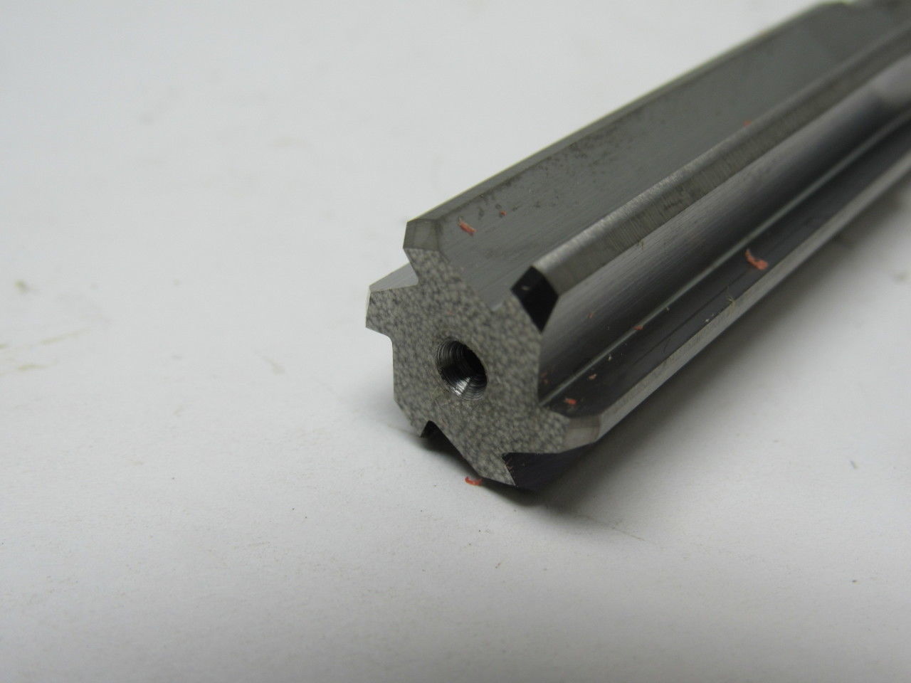 Fullerton .6272" Carbide Reamer W/Steel Shaft Series 1450  9" OAL 6 flutes