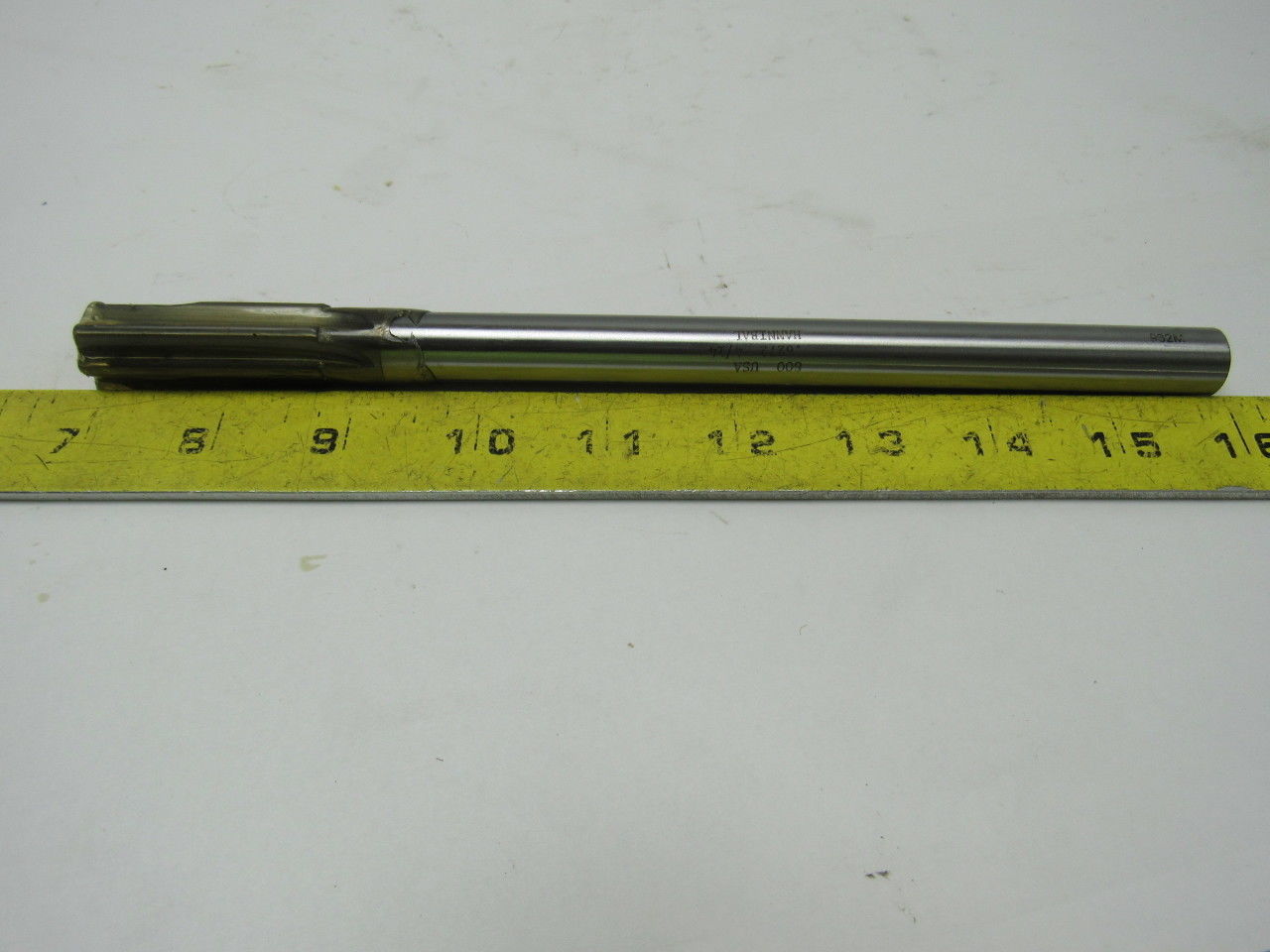 Hannibal Carbide Tool Type 800 Reamer 6 Straight Flute 9" OAL