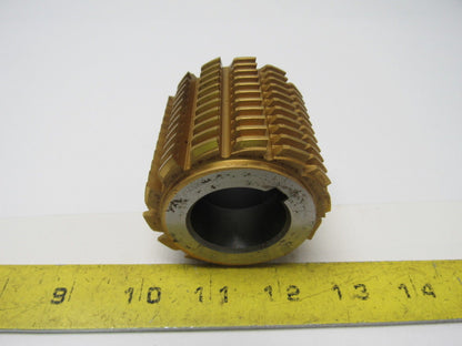 Gleason ID-51598-000-8-00 Gear Hob Cutter 3" OAL 	20° NPA 	LA.1°31' RH WD .075