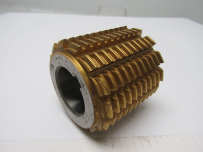 Gleason ID-51598-000-8-00 Gear Hob Cutter 3" OAL 	20° NPA 	LA.1°31' RH WD .075