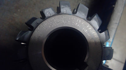 Gleason ID-49832-001-1-00 Gear Hob Cutter 5" OAL  25° NPA LA.9°52' FL.50.3517