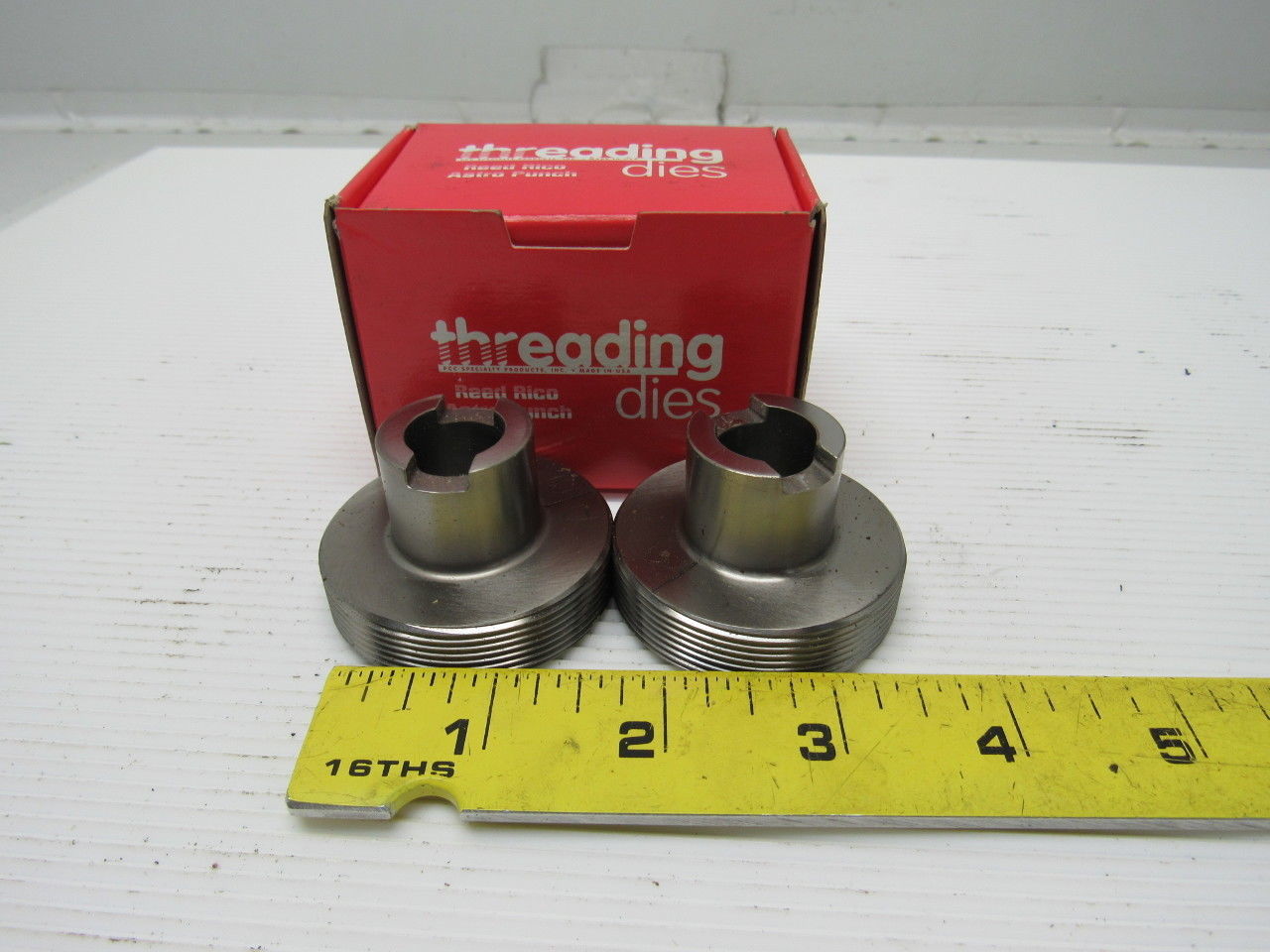Reed B18 C-2 M14x1.5 ISO .500 W.F. Thread Rolling Dies 1 Set of 2