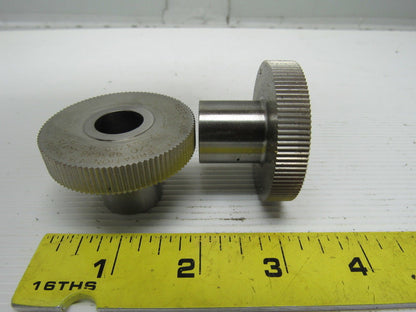 Reed B18 E-32 32T .375 Serration Knurl Rolling Dies 1 Set of 2