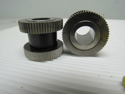 Reed B13 E-5 48T .095 Serration Knurl Rolling Dies 1 Set of 2