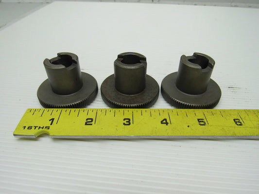 Reed 4-48307A .642 BD 32T Serration Knurl Rolling Dies 1 Set of 3