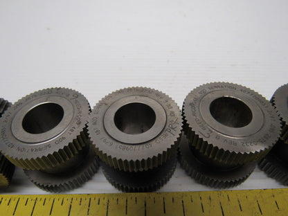 Reed 2675-0232 Rev B 48T 90D Serration Knurl Rolling Dies 1 Set of 5