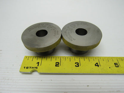 Reed 2675-0312 64 DP 0.3120 WF Straight  Knurl Rolling Dies 1 Set of 2