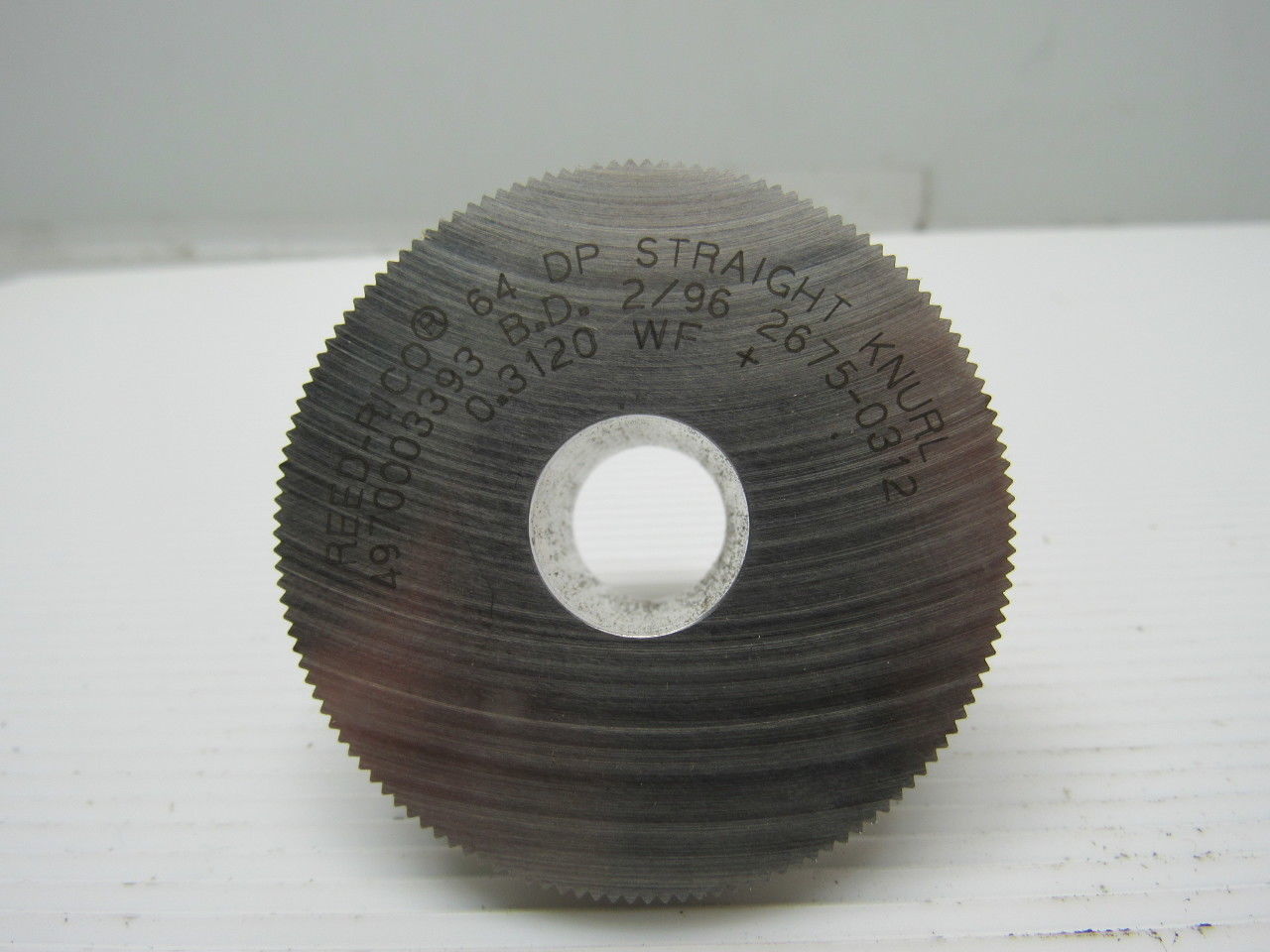 Reed 2675-0312 64 DP 0.3120 WF Straight  Knurl Rolling Dies 1 Set of 2