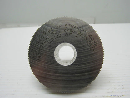 Reed 2675-0312 64 DP 0.3120 WF Straight  Knurl Rolling Dies 1 Set of 2
