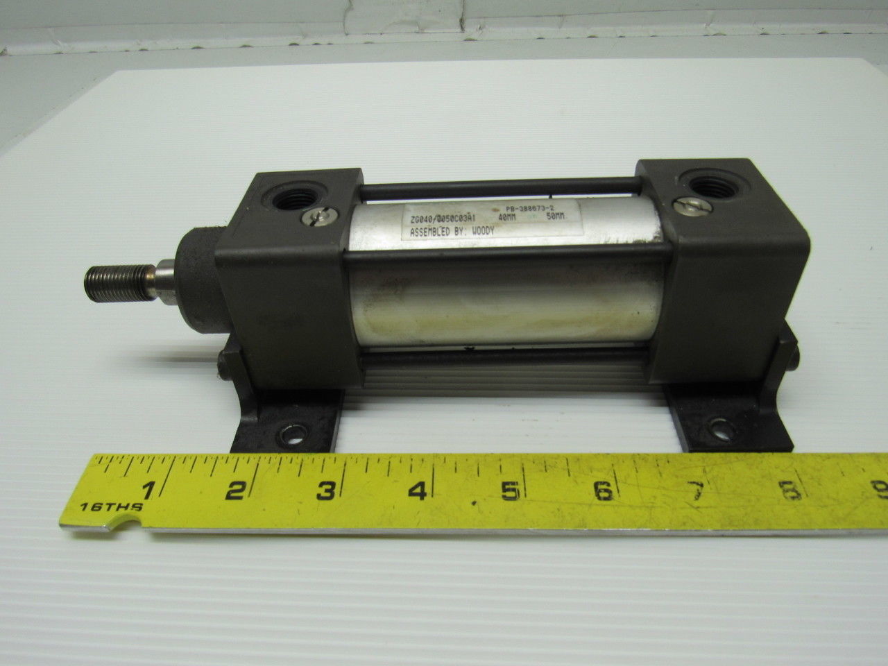 Numatics Actuator PB-388673-2 Pneumatic Air Cylinder 40mm Bore 50mm Stroke