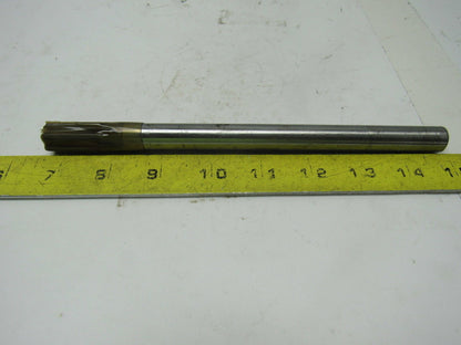 Hanniable Series 800 .6272 Solid Carbide Head .560 Steal Shank 6 Flute Reamer