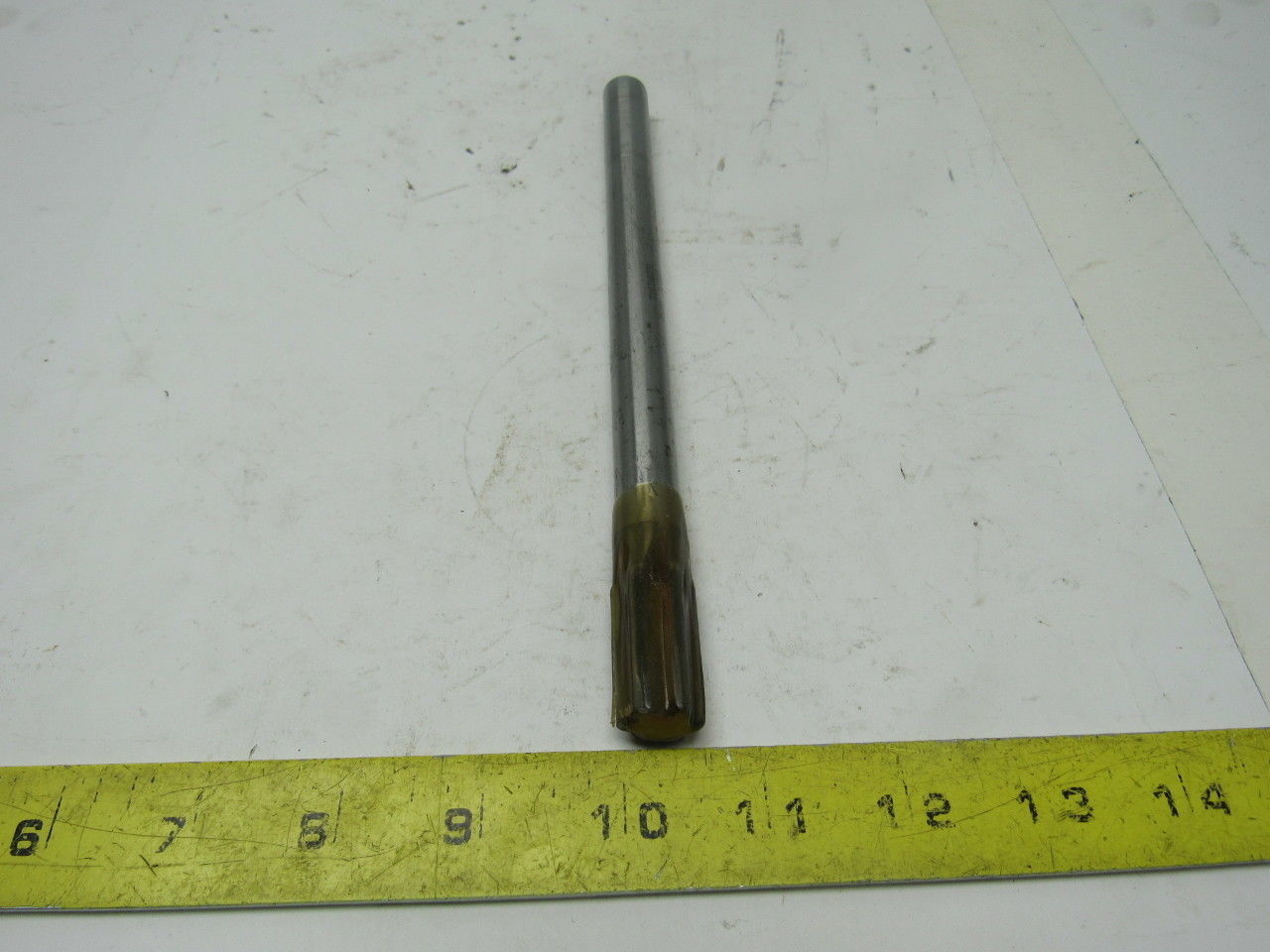 Hanniable Series 800 .6272 Solid Carbide Head .560 Steal Shank 6 Flute Reamer