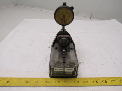Dow Gage Model 10 Dial Manual Precision Parts Comparator Gauge .005mm Increment
