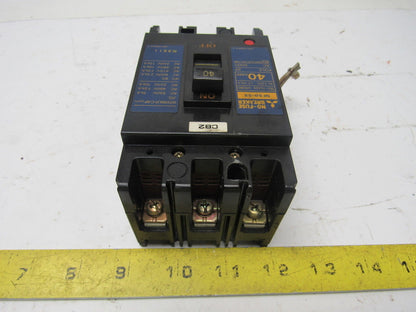 Mitsubishi Electric NF50-SS 40A No Fuse Breaker 600V 3 pole