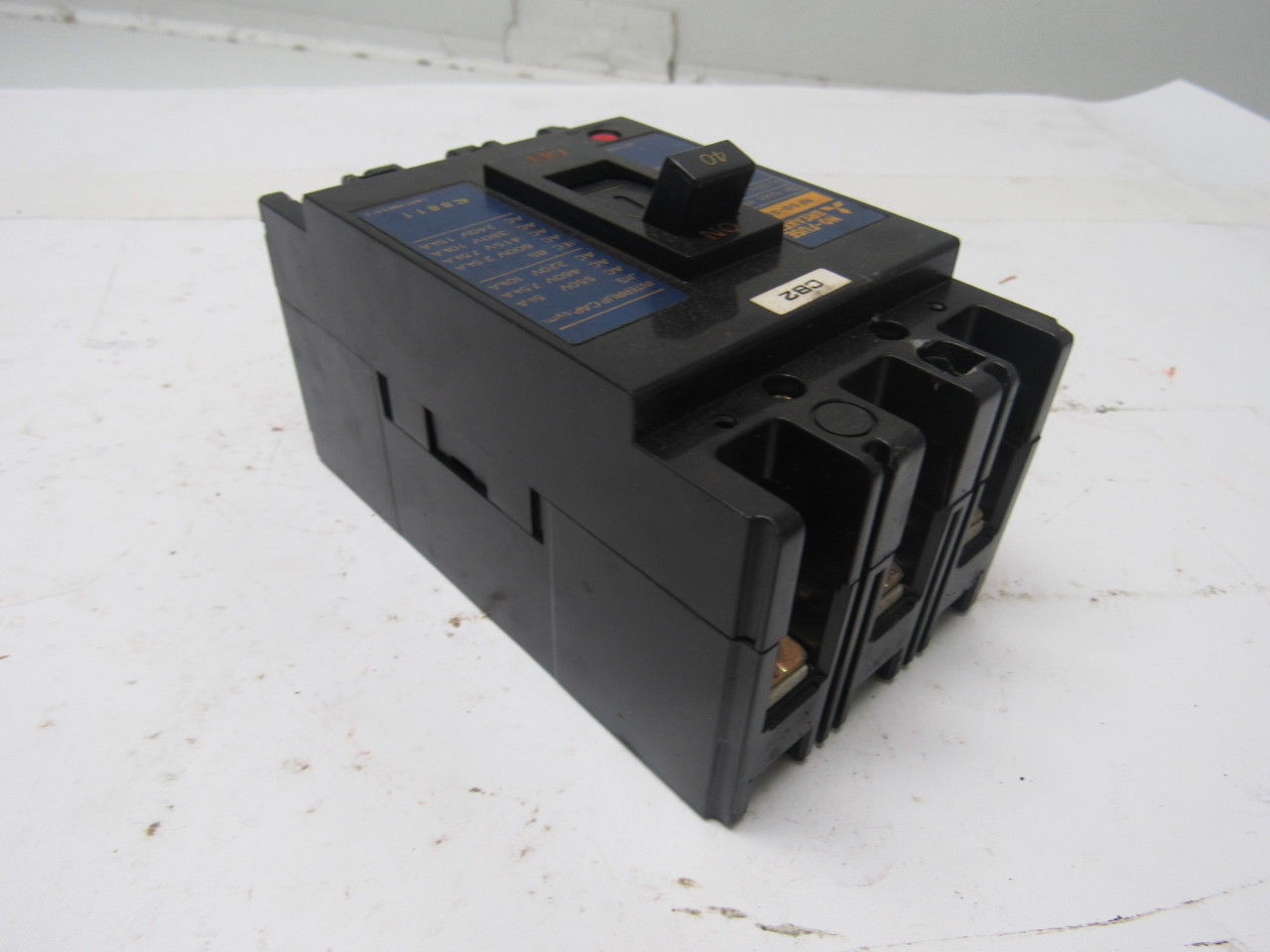 Mitsubishi Electric NF50-SS 40A No Fuse Breaker 600V 3 pole