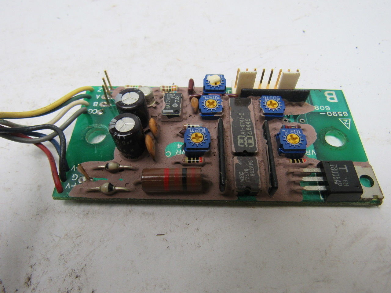 Mazak 6590-608 Encoder Board From a MULTIPLEX 620 CNC