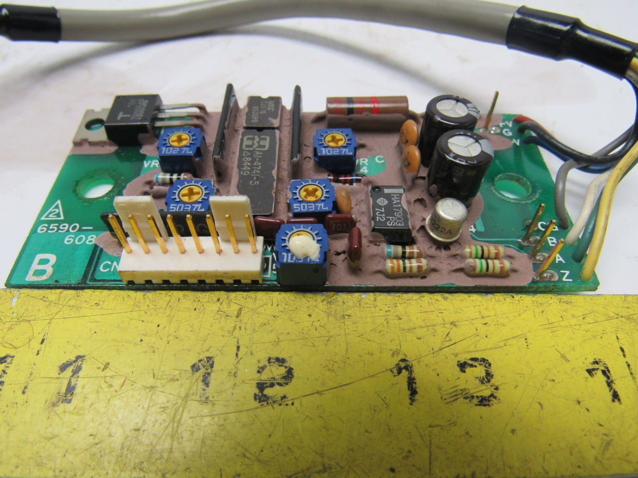 Mazak 6590-608 Encoder Board From a MULTIPLEX 620 CNC