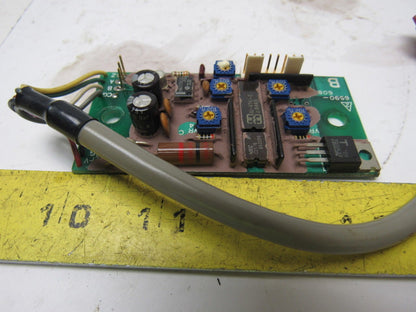 Mazak 6590-608 Encoder Board From a MULTIPLEX 620 CNC