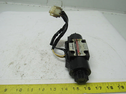 Daikin LS-G02-2CA-10-50S Hydraulic Solenoid Control Valve 100V Coil