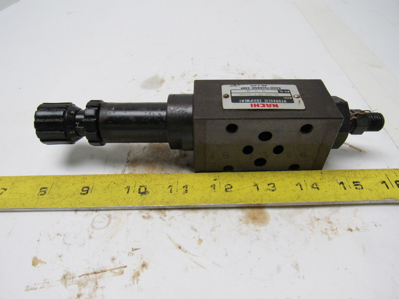 Nachi 0G-G01-PC-K-5749A Hydraulic Pressure Reducing Modular Valve