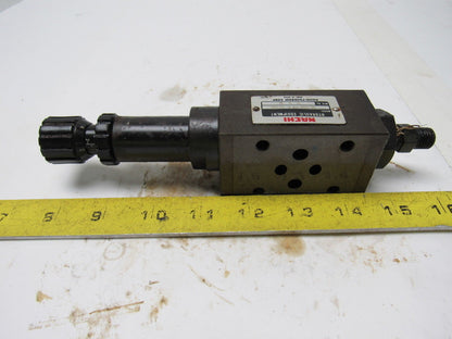 Nachi 0G-G01-PC-K-5749A Hydraulic Pressure Reducing Modular Valve