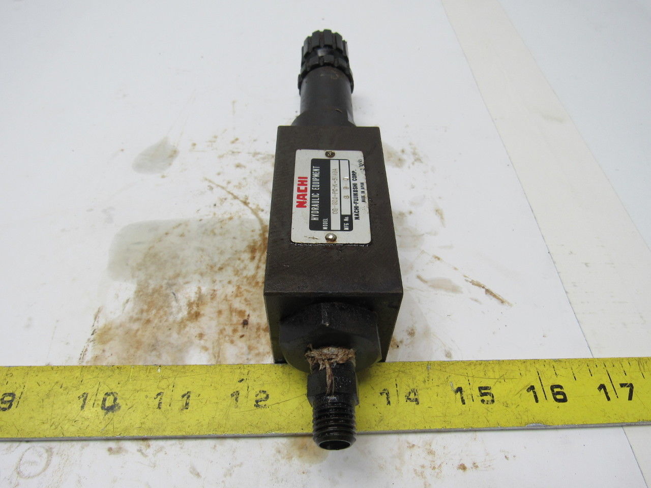 Nachi 0G-G01-PC-K-5749A Hydraulic Pressure Reducing Modular Valve