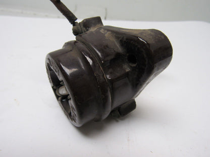 Geco Vintage Porcelain Single Bulb Fused Socket 125V 75W Steam Punk