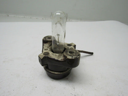 Geco Vintage Porcelain Single Bulb Fused Socket 125V 75W Steam Punk
